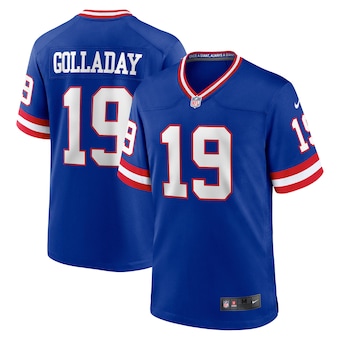 mens nike kenny golladay royal new york giants classic playe